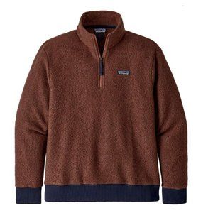 Patagonia Men's Woolyester Fleece Quarter Zip Pullover Medium